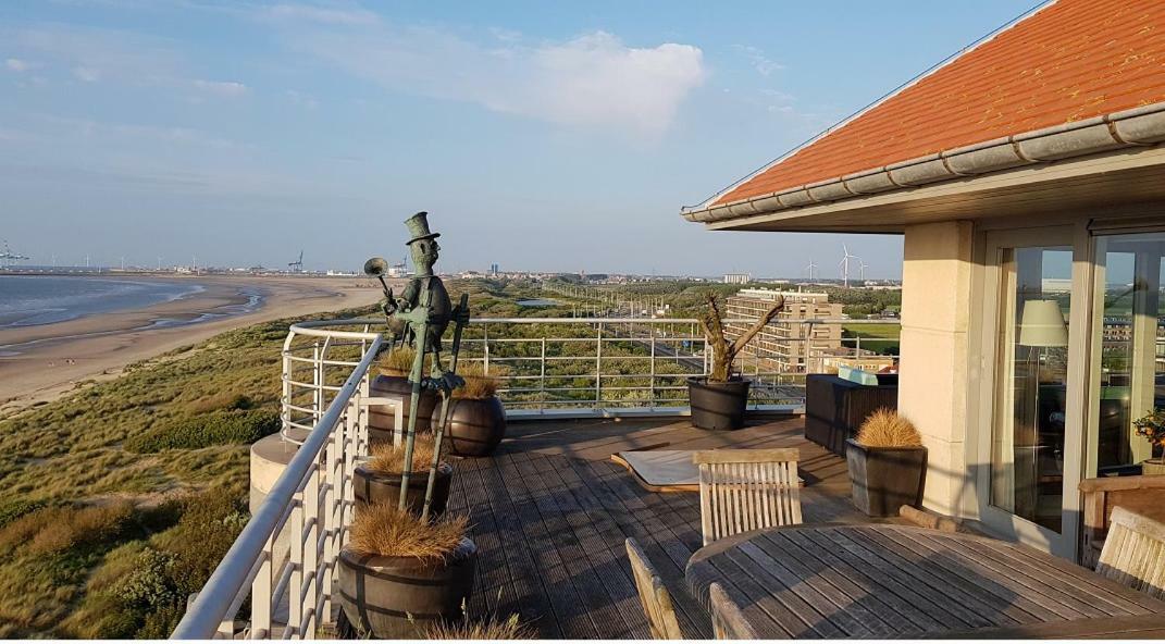 Ideal Tower Dakterras Blankenberge Esterno foto